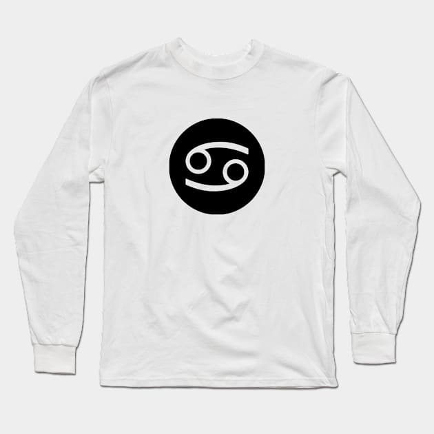 Cancer Star Symbol Long Sleeve T-Shirt by Jambo Designs